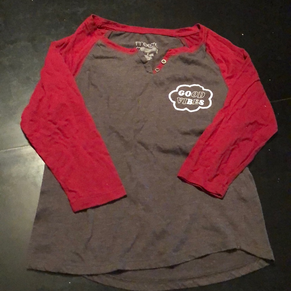 Good vibes quarter sleeve